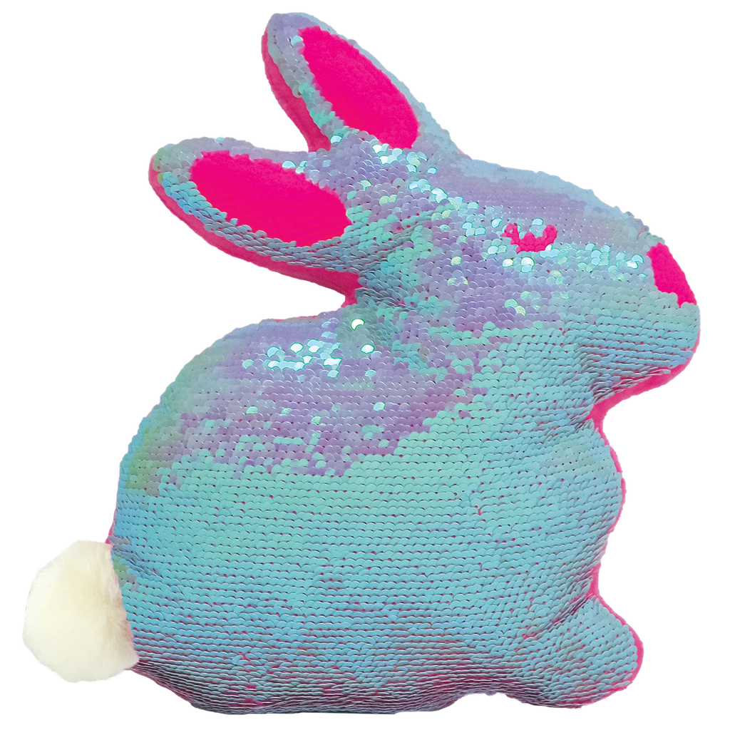 bunny reversible plush